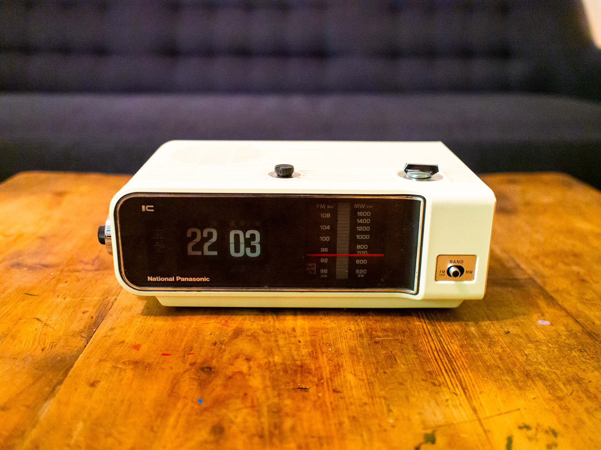 Flip clock Panasonic