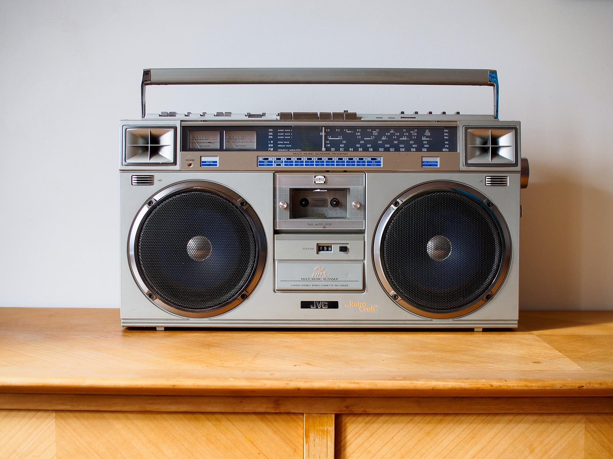 JVC RC-M70 Ghettoblaster JVC RC-M70 Bluetooth