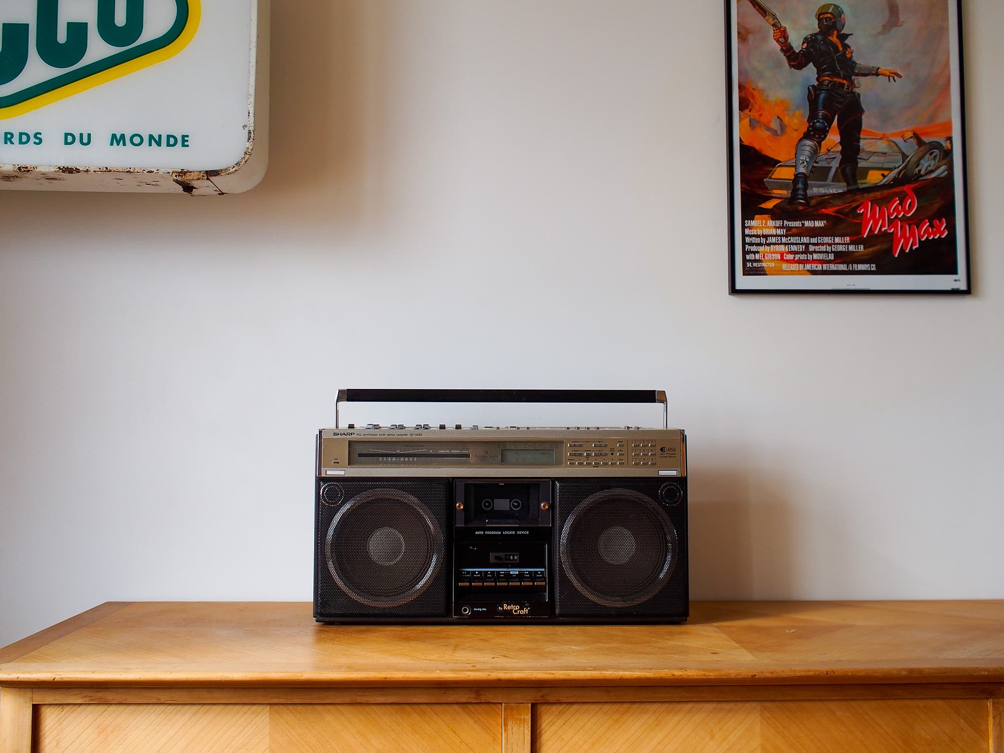 Ghettoblaster SHARP GF-9595 Bluetooth