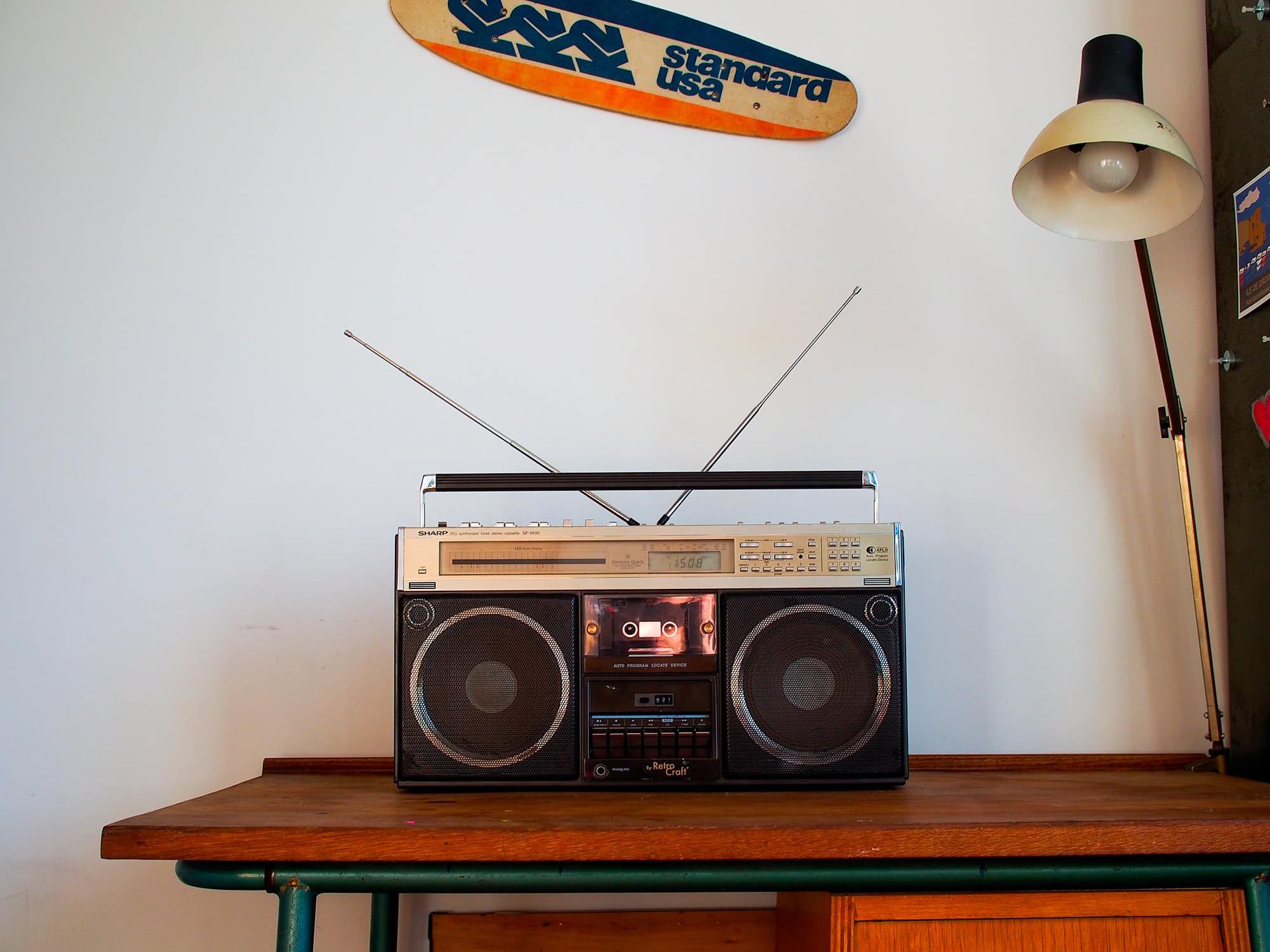 Ghettoblaster SHARP GF-9595 Bluetooth