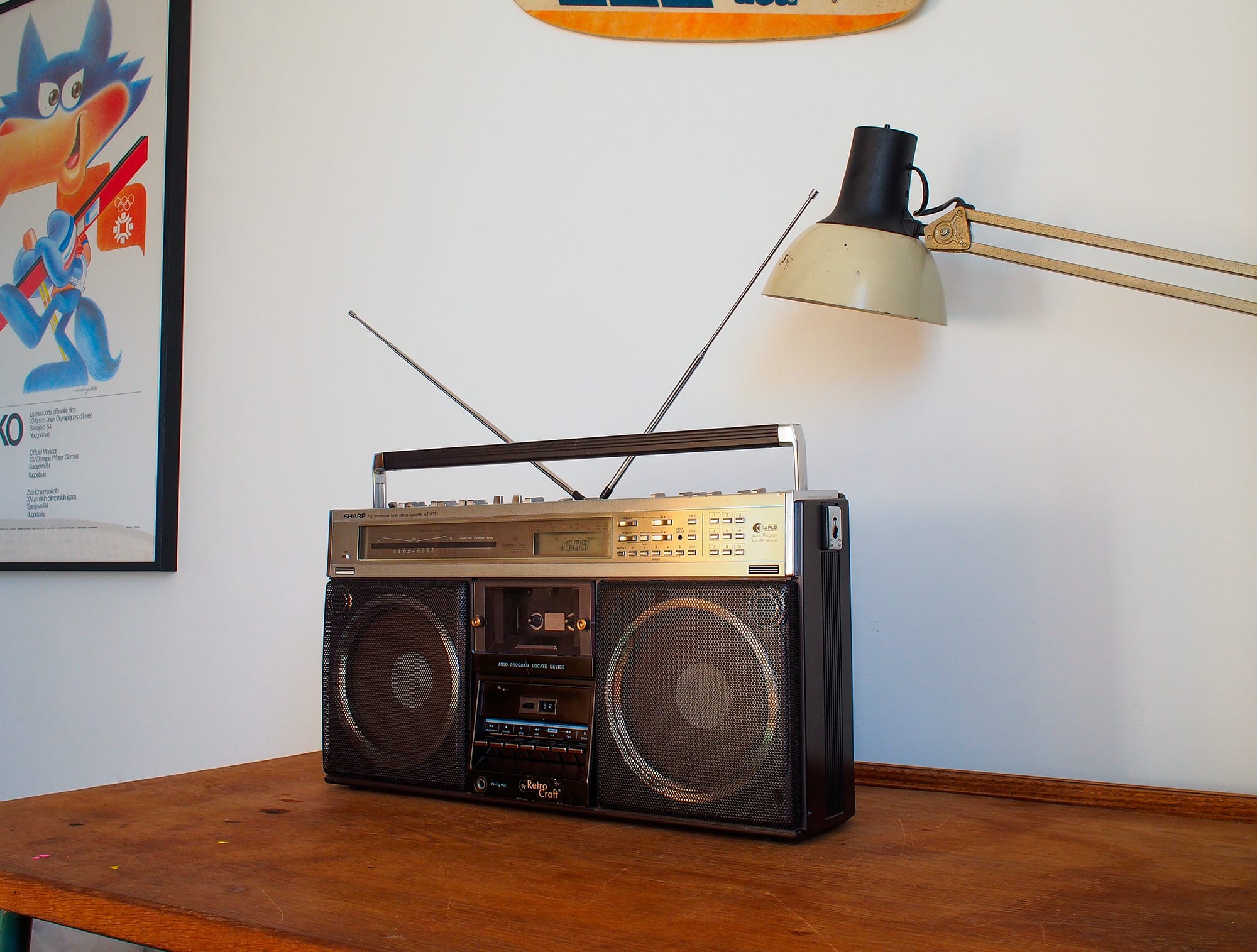 Ghettoblaster SHARP GF-9595 Bluetooth