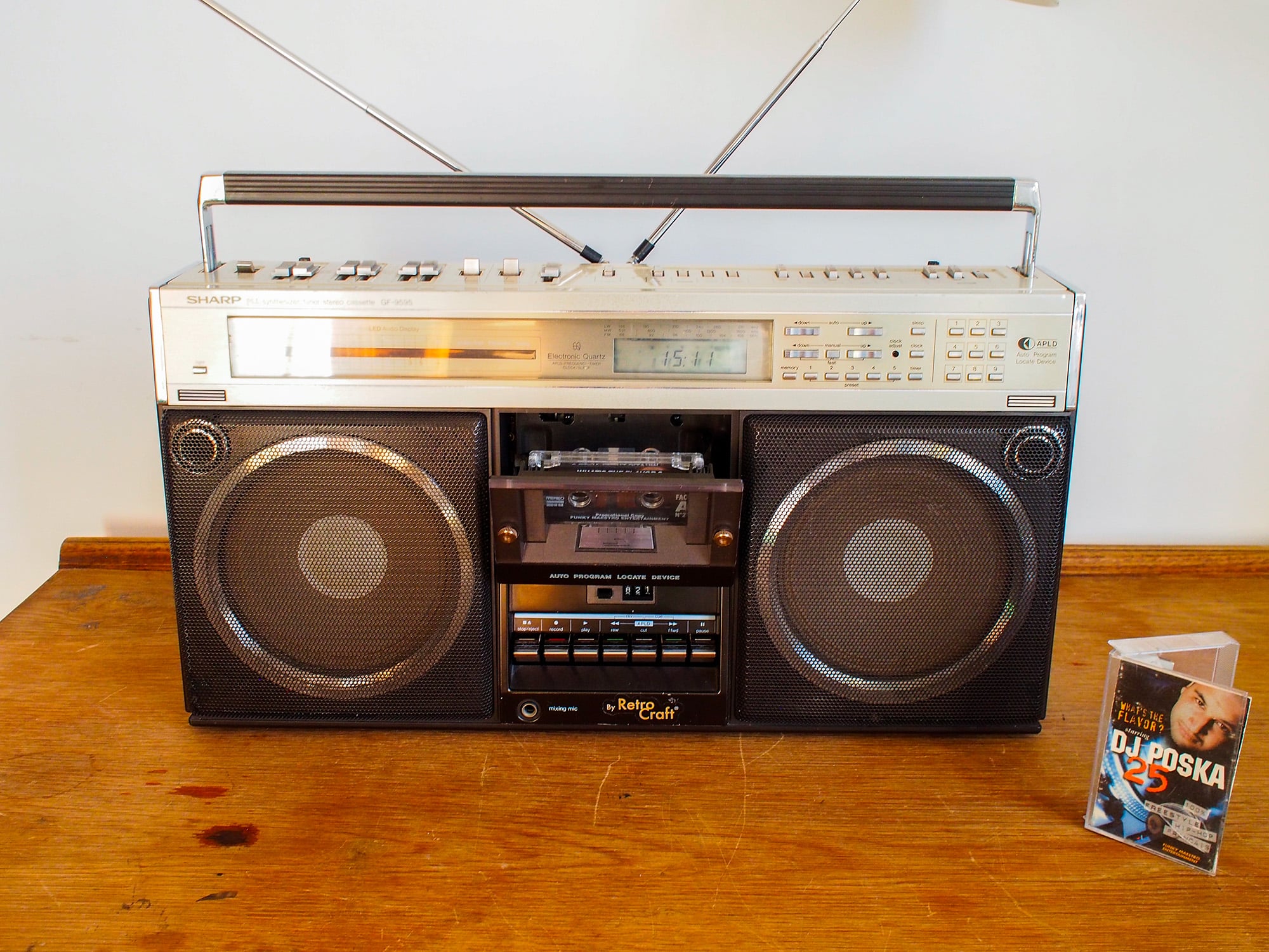 Ghettoblaster SHARP GF-9595 Bluetooth